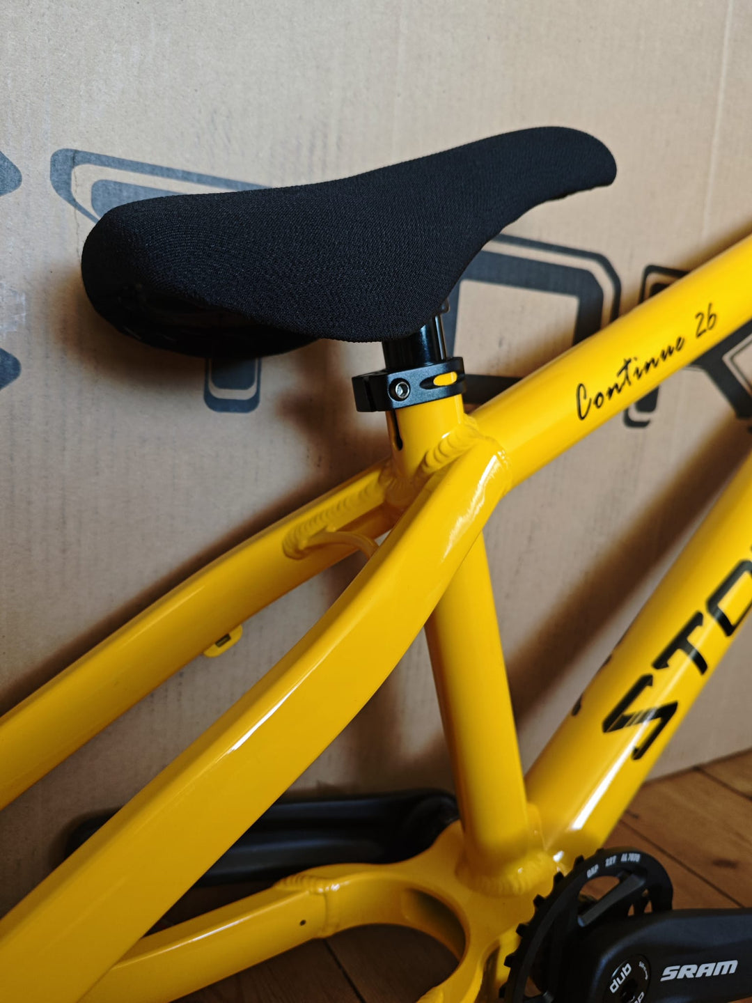 Story frame kit. Yellow 26 inch. Brand new.