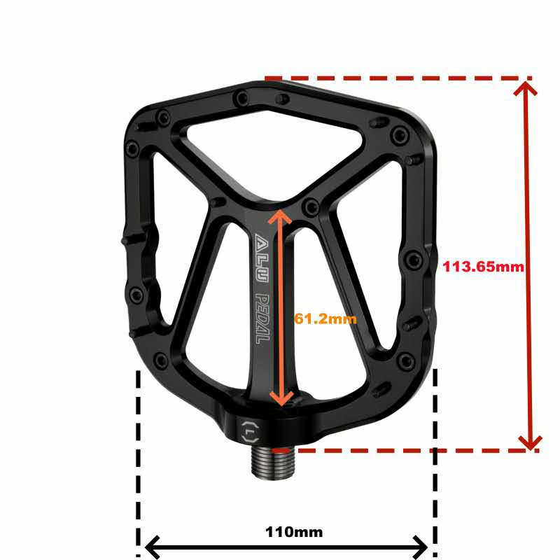 Lewis Aluminium Pedal (to order)