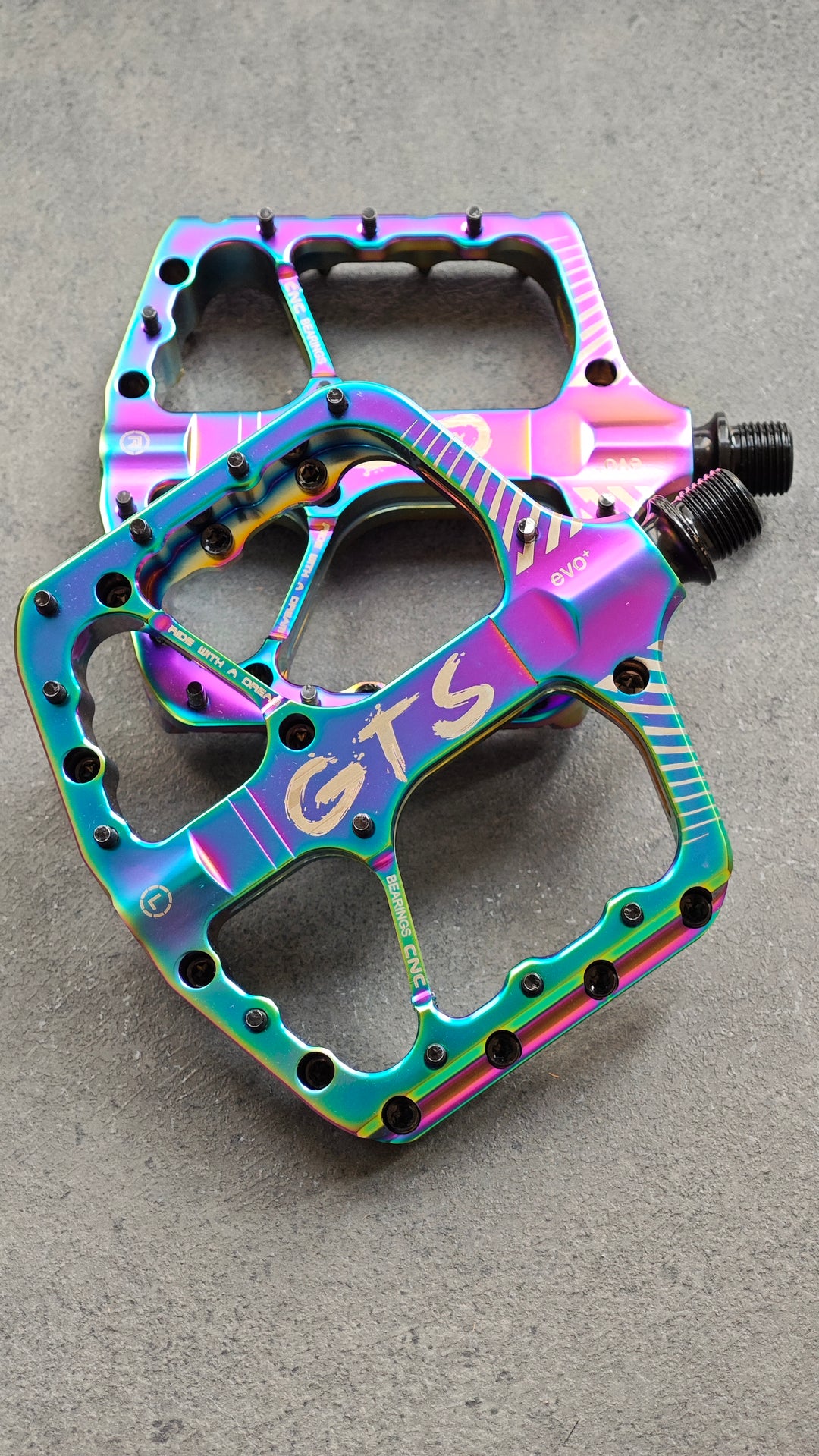 GTS evo+ Pedals (introductory price) in stock now!