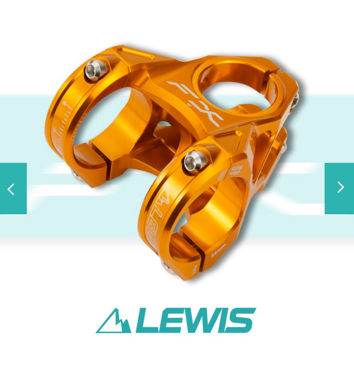 Lewis FX High Intensity Aluminum 2 Bolt Stem. Available to order now!