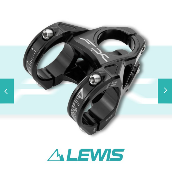 Lewis FX High Intensity Aluminum 2 Bolt Stem. Available to order now!