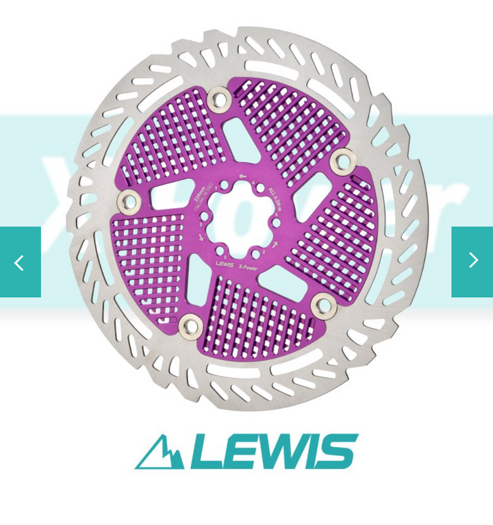 Lewis X-Power Disc Brake Floating Rotor. Available to order now!